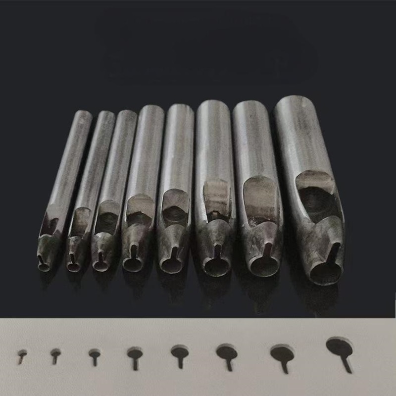 Leatherwork Punch - 가죽 펀치 도구, 구멍과 꼬리 모양,