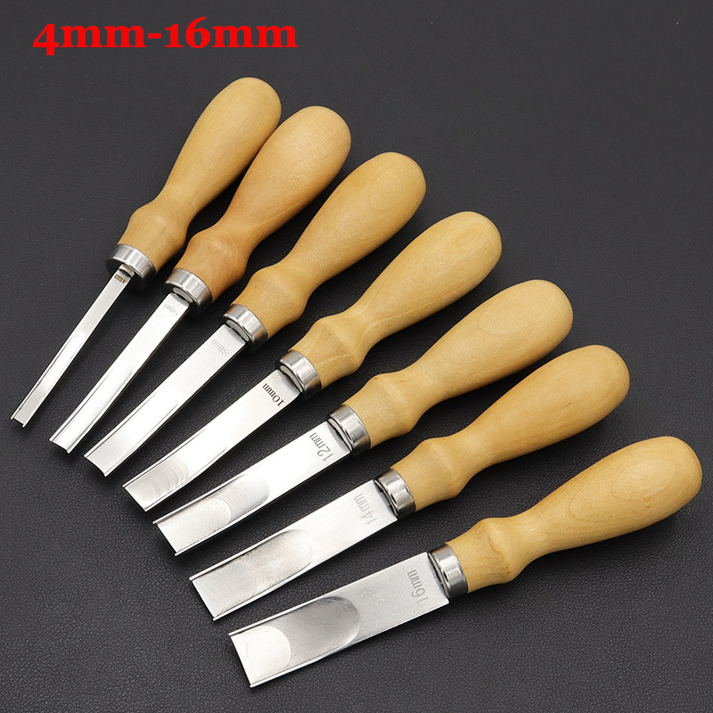 Leather Edge Beveler - 4mm-16mm 실용적인 가죽 공예 엣지 베벨러