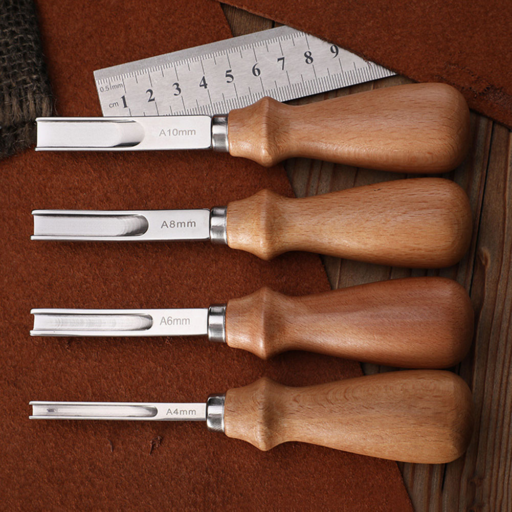 Leather Edge Beveler - 새 상품 미개봉 가죽 스키빙 도구