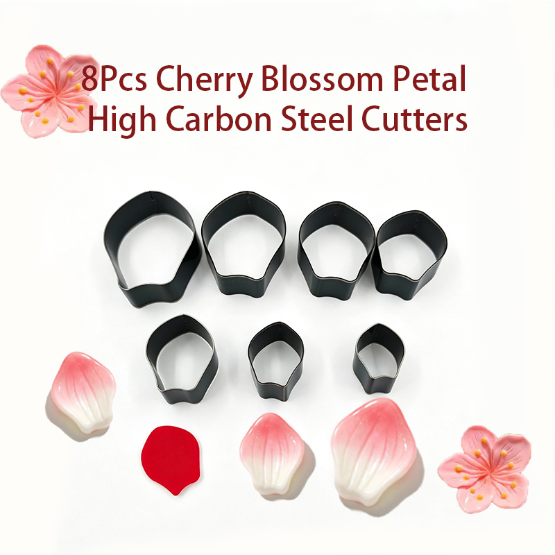 Leatherwork Embossing - B000428 Pcs 담금질 처리된 고탄소강 장미