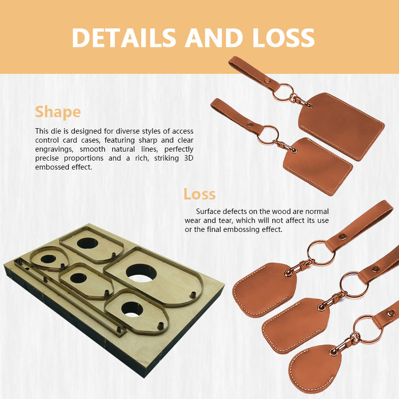 Leatherwork Embossing - DIY 가죽 액세스 카드 대형 에디션