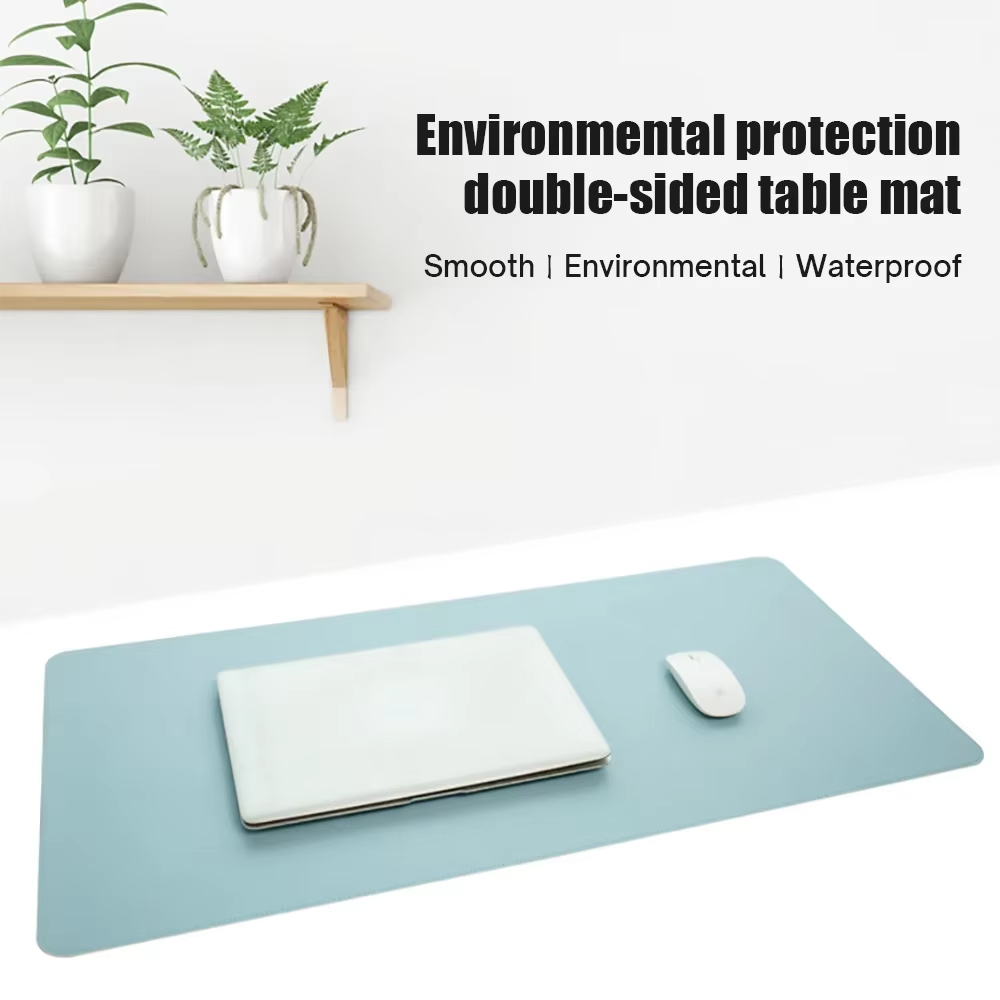 데스크 매트 방수 PU 가죽 마우스 패드 가죽 책상 보 - Leatherwork Table 리뷰 및 가격