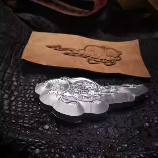 3D 조롱박 모양 가죽 엠보싱 몰드, 가죽 조각 도구  - Leatherwork Embossing 리뷰 및 가격
