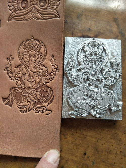 3D 조롱박 모양 가죽 엠보싱 몰드, 가죽 조각 도구  - Leatherwork Embossing 리뷰 및 가격