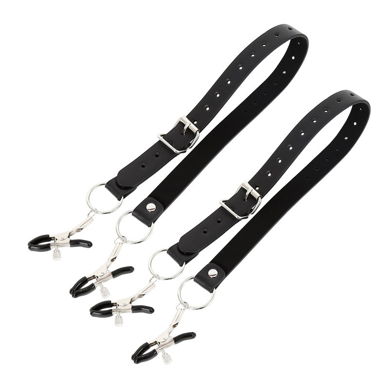 검정 가죽 스트랩 하네스 외음부 클립 니플 클램프 BD - Leatherwork Clamp 리뷰 및 가격