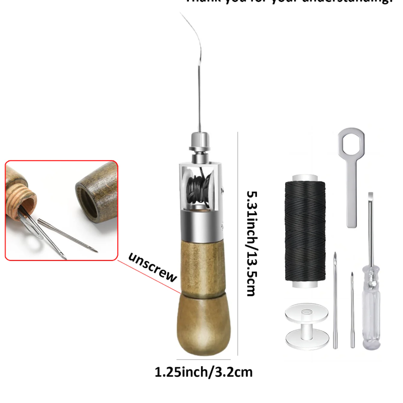 전문 가죽 바느질 송곳 세트, 빠른 재봉틀 바느질 도구 - Leatherwork Needles 리뷰 및 가격