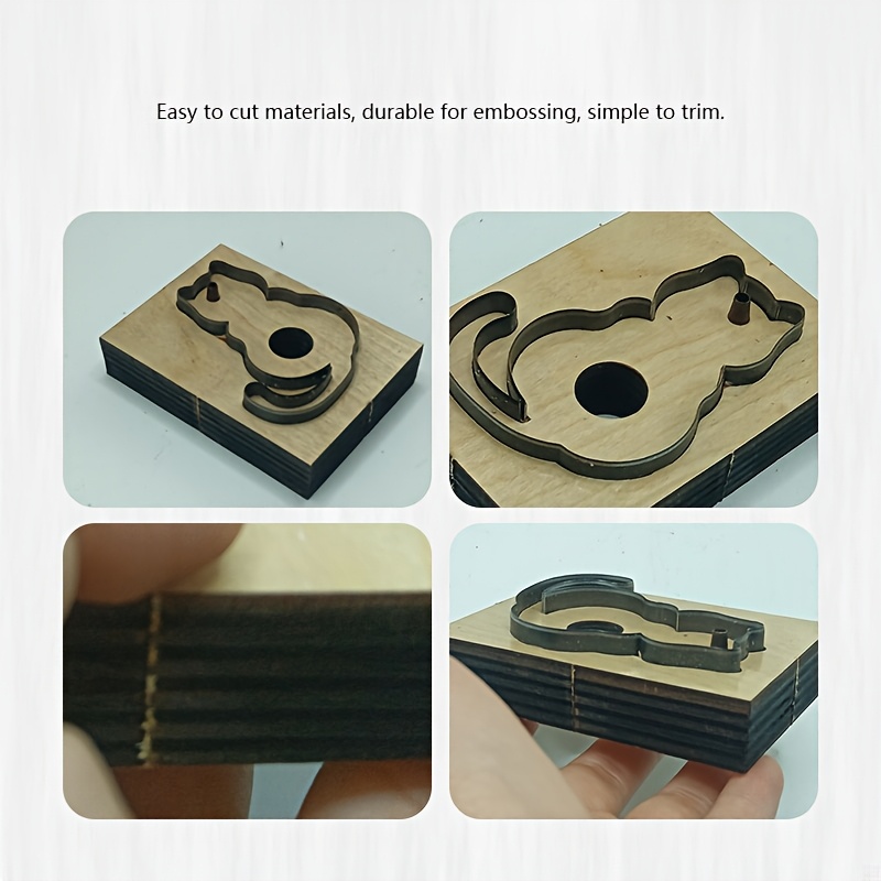 가죽 커팅 스탬프 도구 고양이 꼬리 모양 장식 정밀 스 - Leatherwork Embossing 리뷰 및 가격