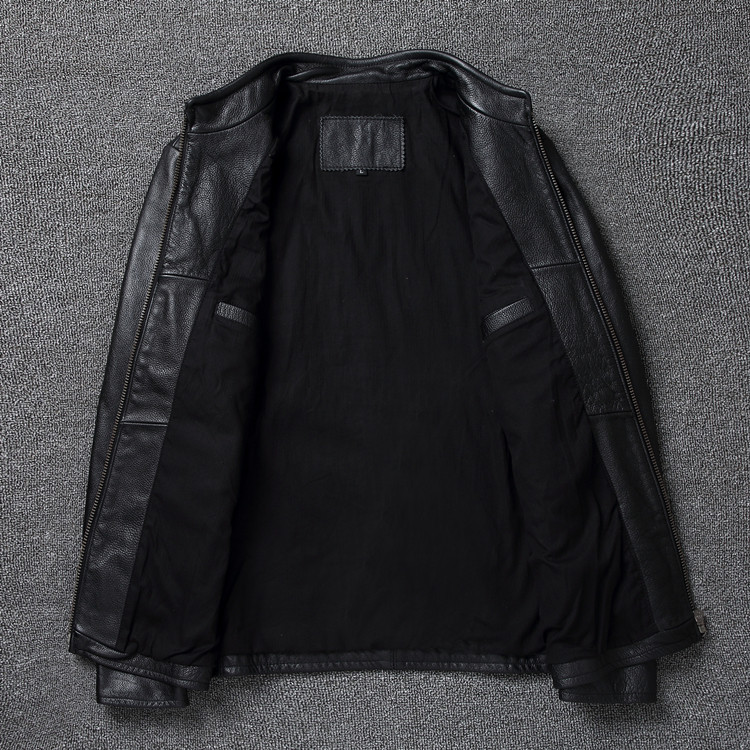100% 정품 가죽 자켓 남성 빈티지 천연 소가죽 코트 - Leather Work Jacket 리뷰 및 가격
