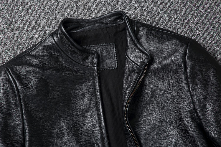 100% 정품 가죽 자켓 남성 빈티지 천연 소가죽 코트 - Leather Work Jacket 리뷰 및 가격