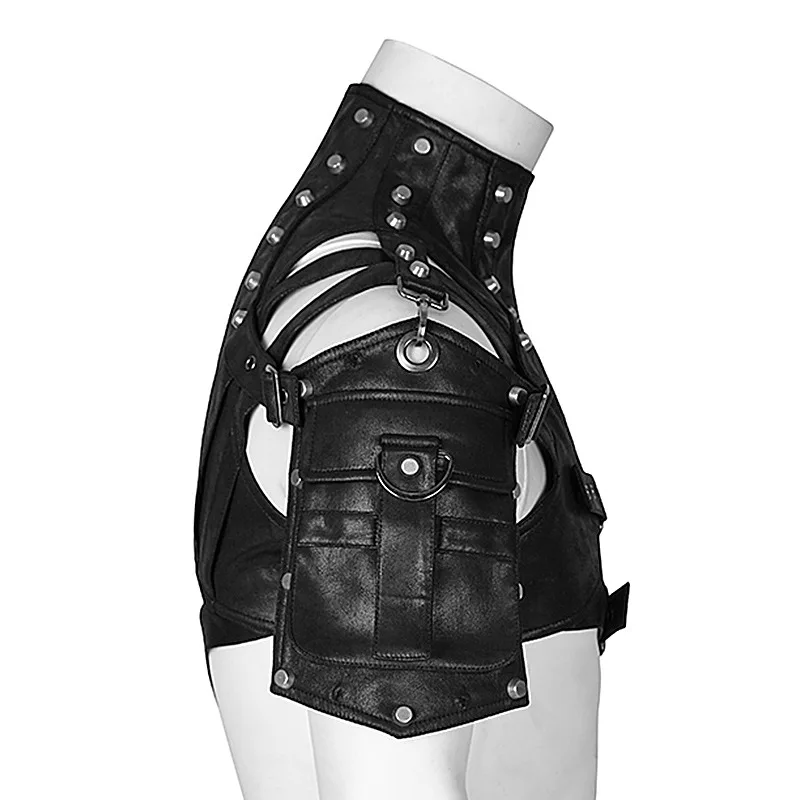 Steampunk 중세 가죽 갑옷 남성 여성을위한 주머 - Leather Work Jacket 리뷰 및 가격