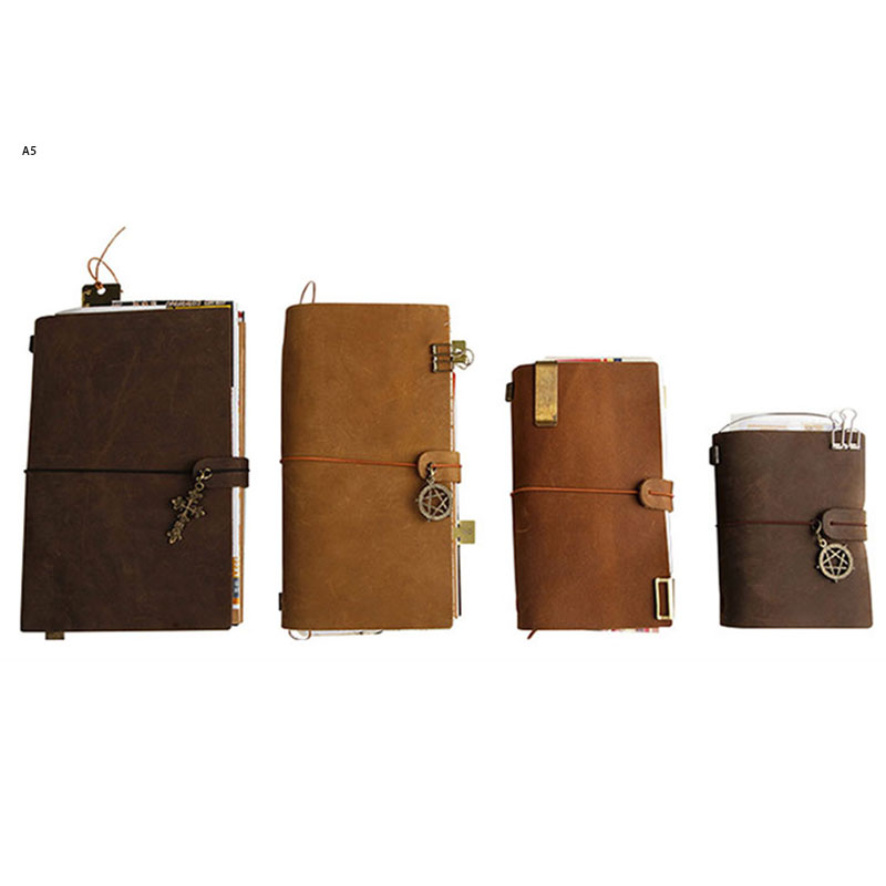 레트로 가죽 커버 노트북, 휴대용 저널, 여행 일기,  - Leather Work Diary 리뷰 및 가격