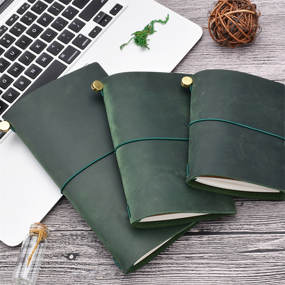 정품 가죽 여행자 노트 DIY 저널 8 색 레트로 일기 - Leather Work Diary 리뷰 및 가격