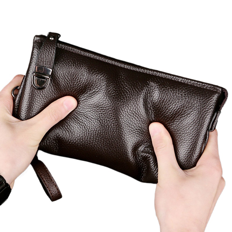 2025 핸드백 남자 진짜 소 가죽 한국어 잠금 클러치 - Leatherwork Clamp 리뷰 및 가격