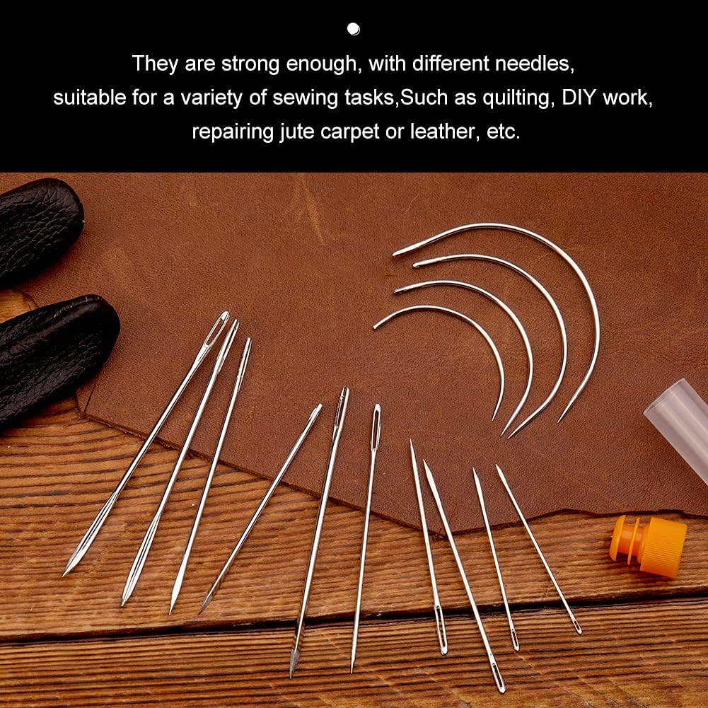 IMAZY 헤비 듀티 가죽 손바느질 바늘 세트 큰 눈바 - Leatherwork Needles 리뷰 및 가격