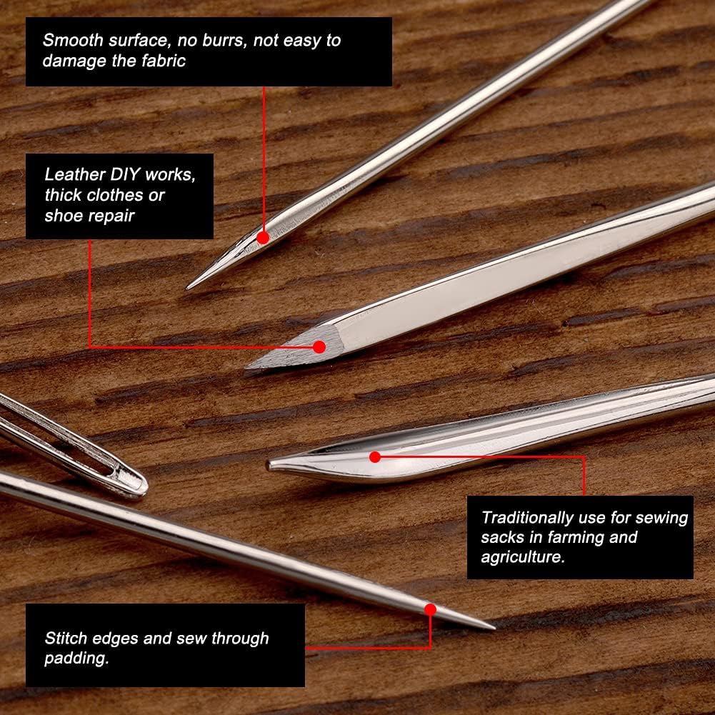 IMAZY 헤비 듀티 가죽 손바느질 바늘 세트 큰 눈바 - Leatherwork Needles 리뷰 및 가격