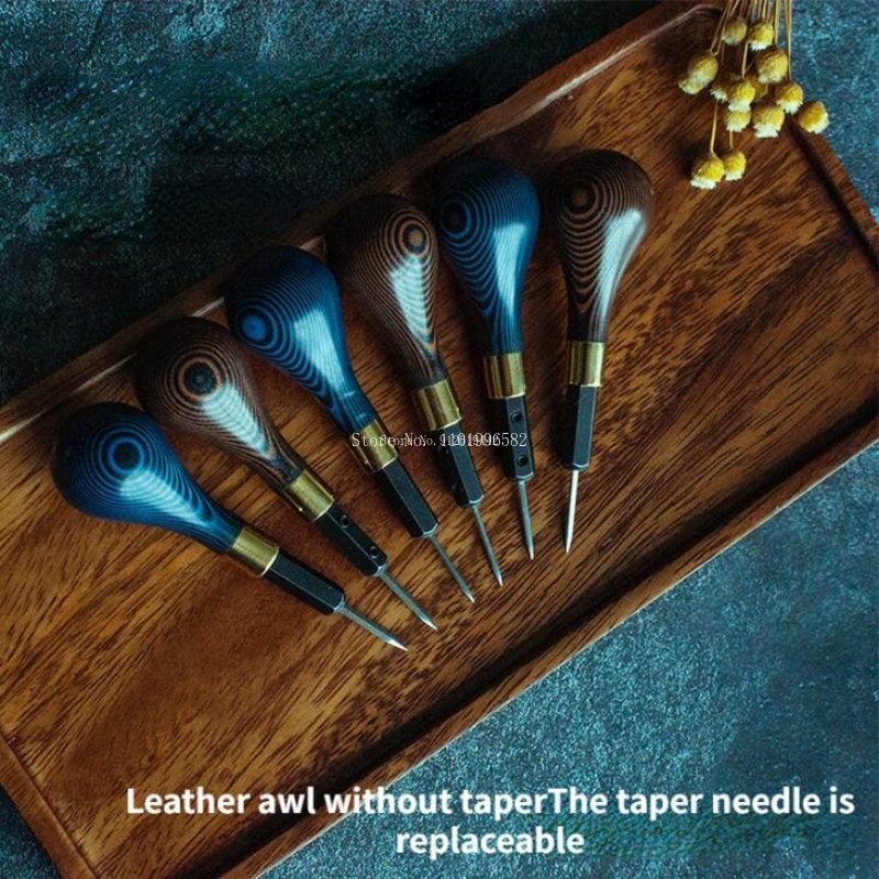 송곳 바늘 교체 가능한 가죽 도구 올리브 콘 DIY 만 - Leatherwork Needles 리뷰 및 가격