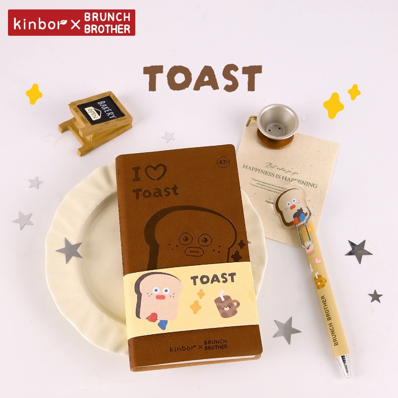 Kinbor 귀여운 만화 A7 포켓 노트 그리드 및 빈 - Leather Work Diary 리뷰 및 가격
