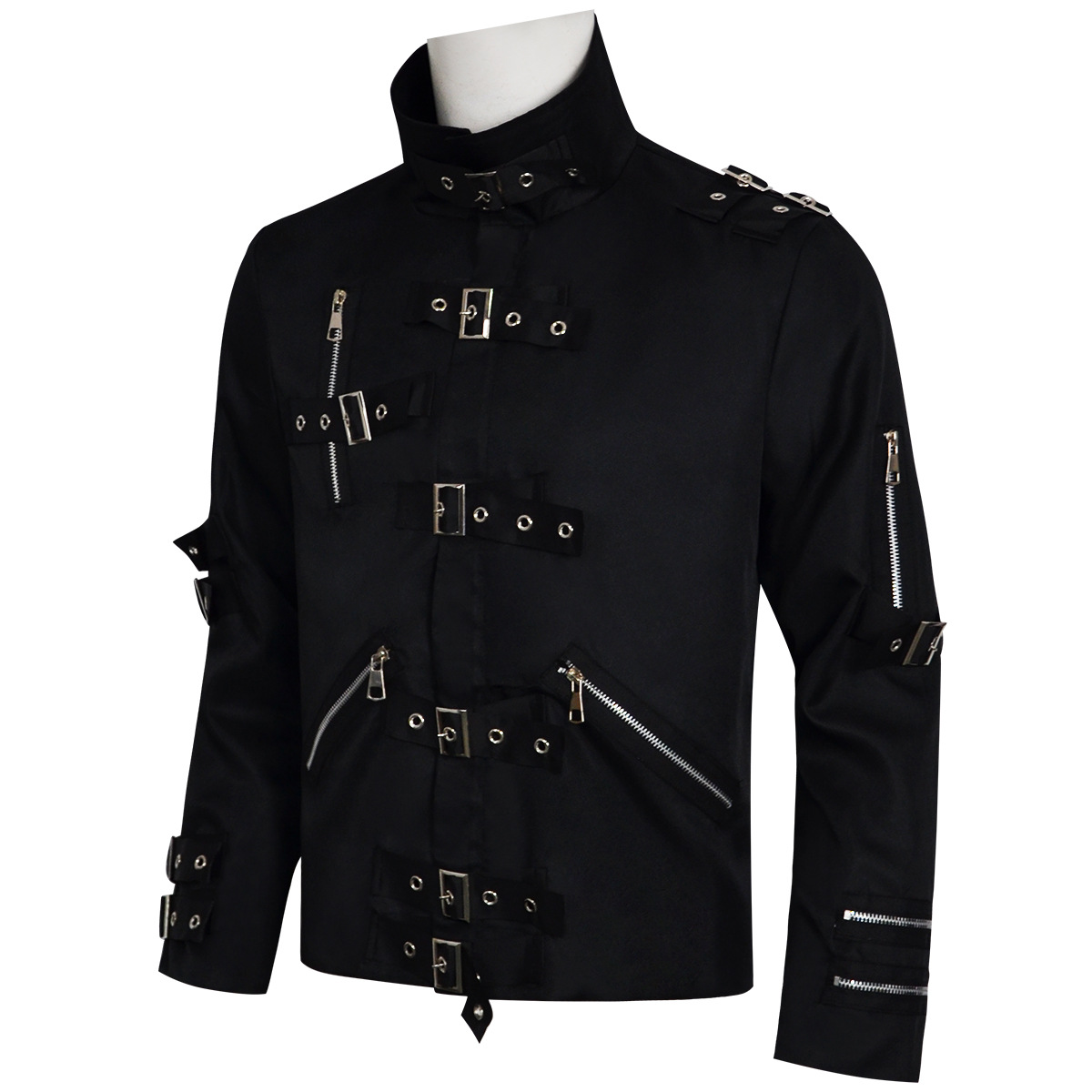 펑크 헤비메탈 V8 가죽 재킷 마이클 잭슨 추모 의상  - Leather Work Jacket 리뷰 및 가격