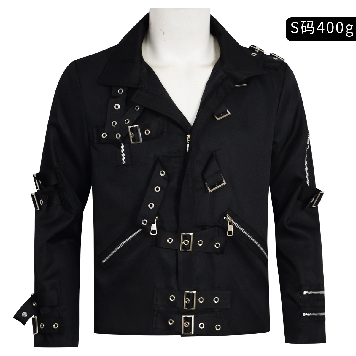 펑크 헤비메탈 V8 가죽 재킷 마이클 잭슨 추모 의상  - Leather Work Jacket 리뷰 및 가격
