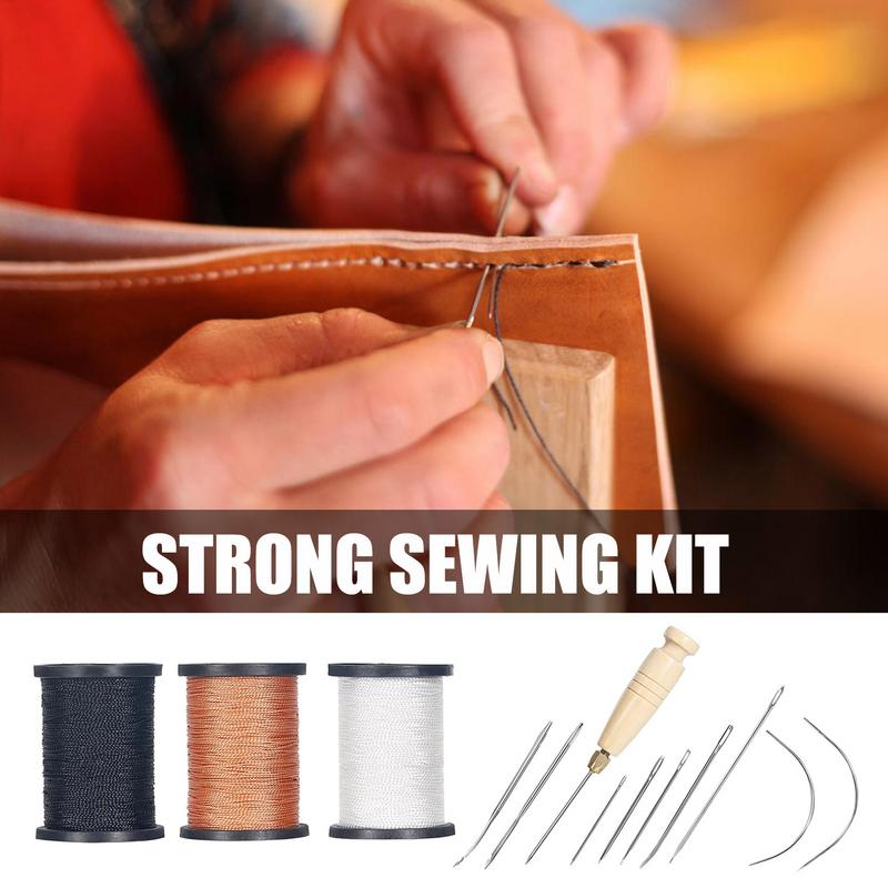 가죽 스티칭 키트 헤비 듀티 바느질 키트 가죽 작업 도 - Leatherwork Needles 리뷰 및 가격
