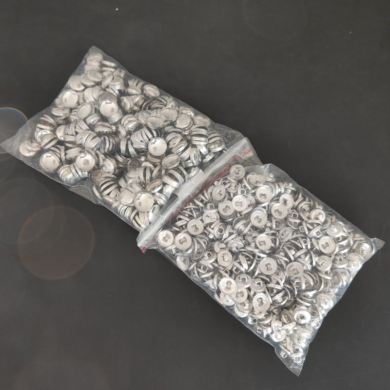 500개 금속 패브릭 커버 버튼 22L 28L 30L  - Leatherwork Eyelets 리뷰 및 가격