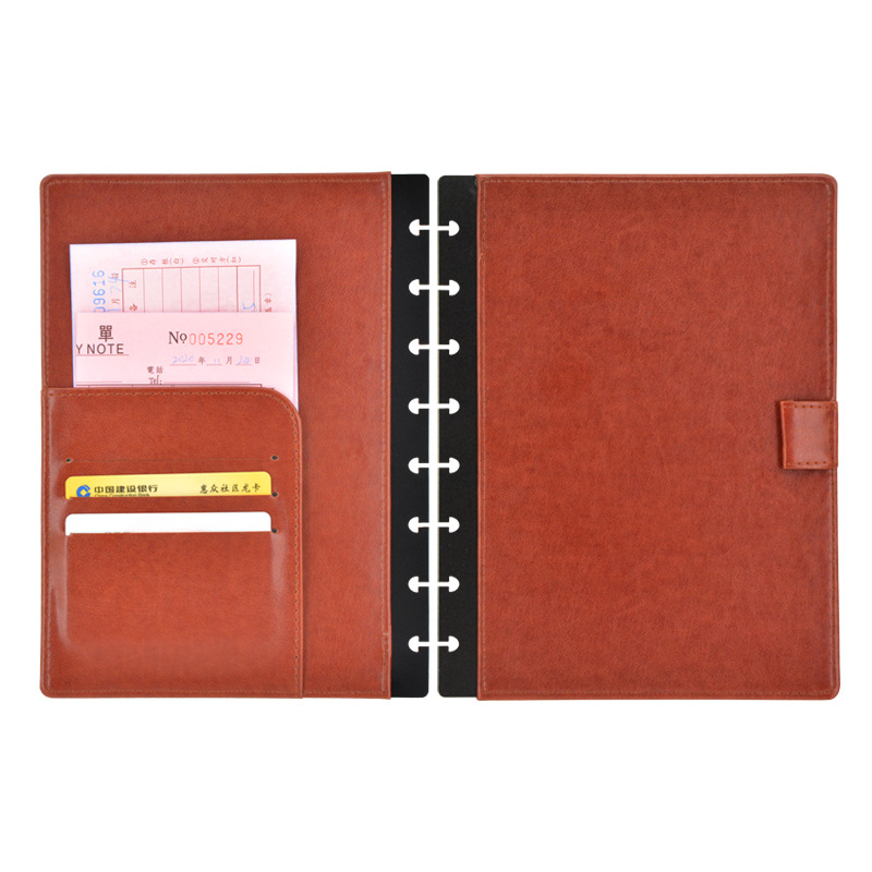 루즈리프 가죽 커버 버섯 모양 구멍 노트북 커버 노트북 - Leather Work Diary 리뷰 및 가격