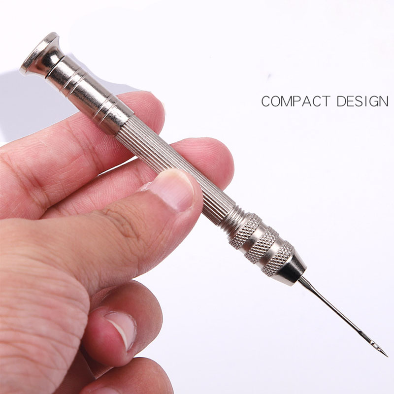 가죽 바느질 송곳 세트 교체 가능한 다기능 신발 수리  - Leatherwork Needles 리뷰 및 가격