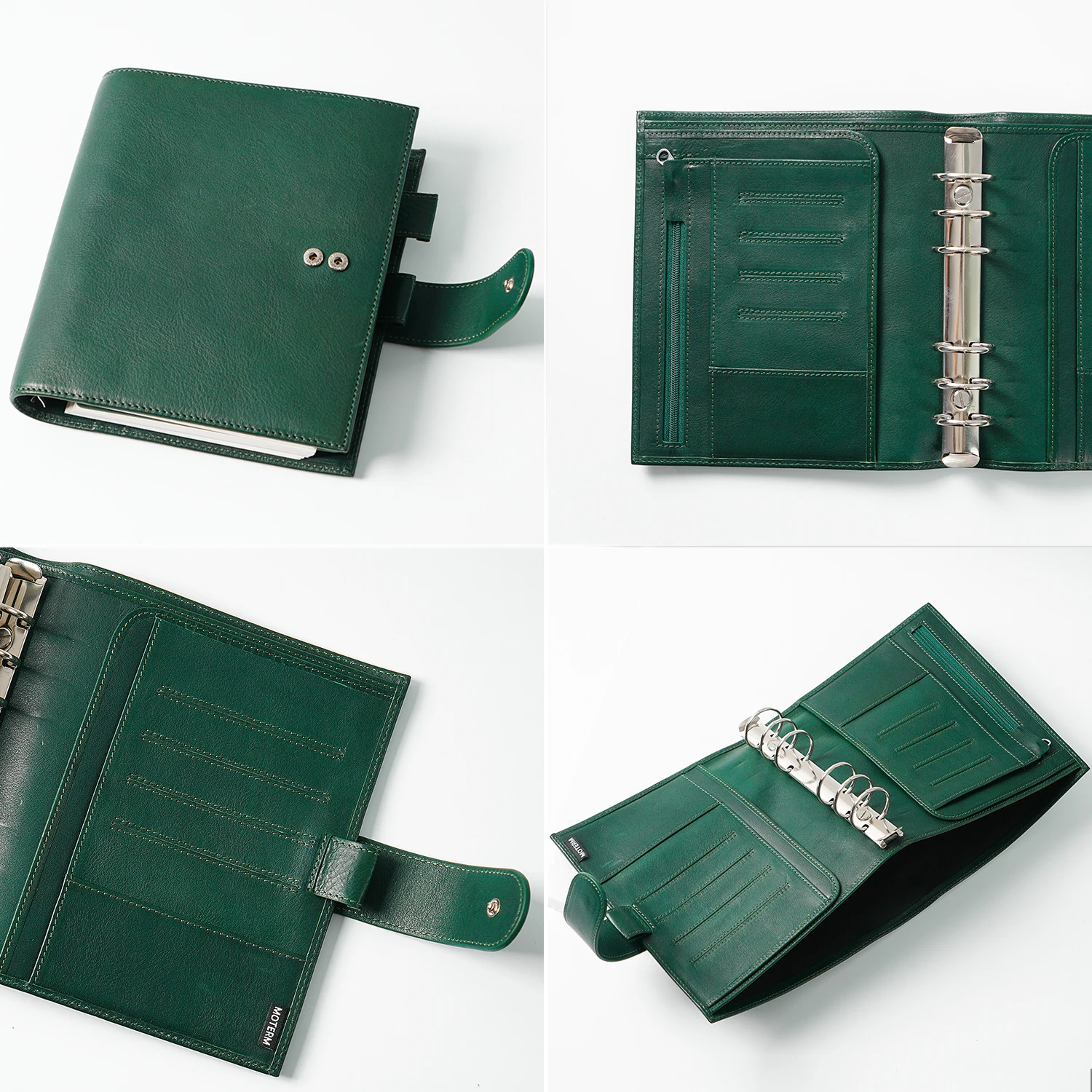 Moterm 풀 그레인 야채 무두질 가죽 개인 와이드  - Leather Work Diary 리뷰 및 가격