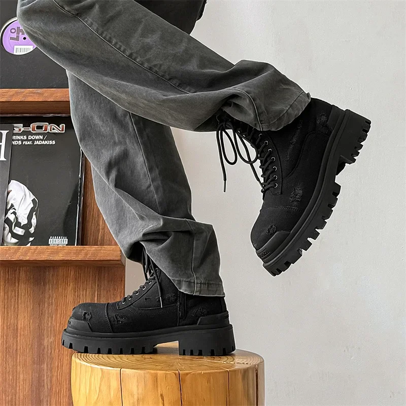 워크 부츠 가을/겨울 2025 신상 두꺼운 밑창 블랙  - Leatherwork Clamp 리뷰 및 가격