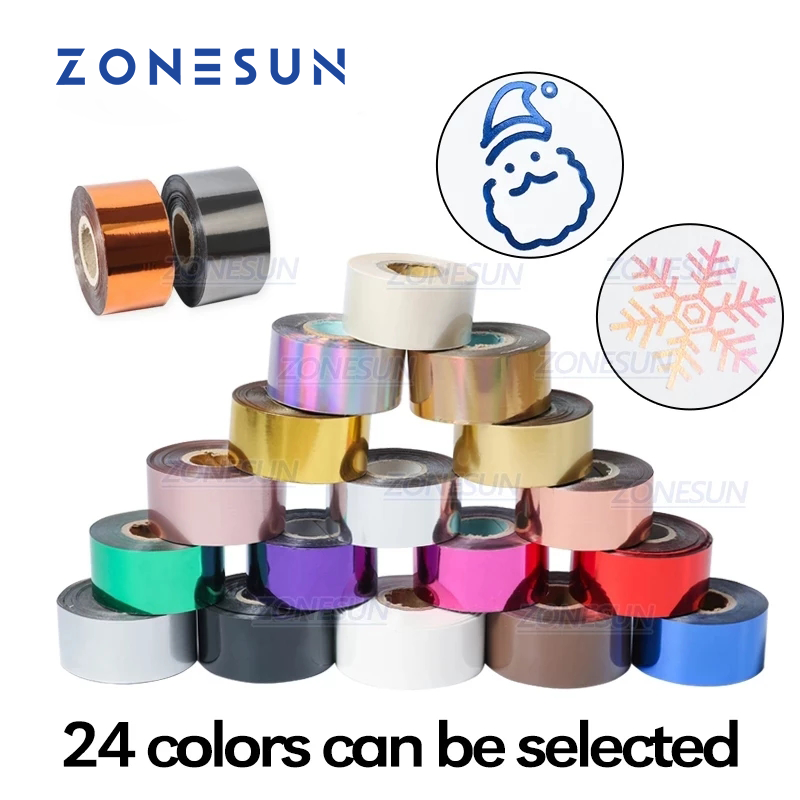 ZONESUN 3/4/5cm 골드 실버 블랙 호일 종이 - Leatherwork Embossing 리뷰 및 가격