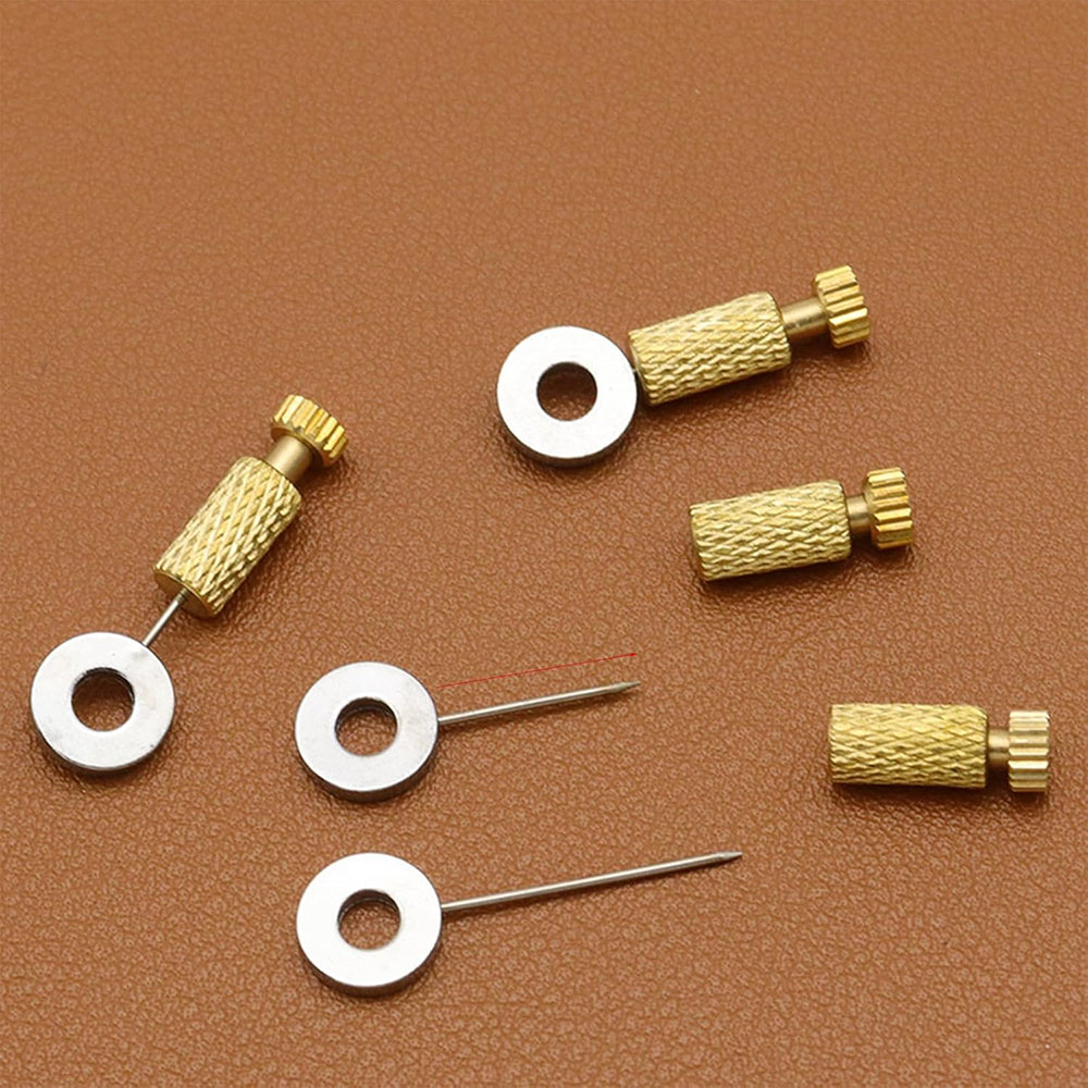 5pcs 봉합 위치 결정 바늘 Diy 수동 가죽 봉합  - Leatherwork Clamp 리뷰 및 가격
