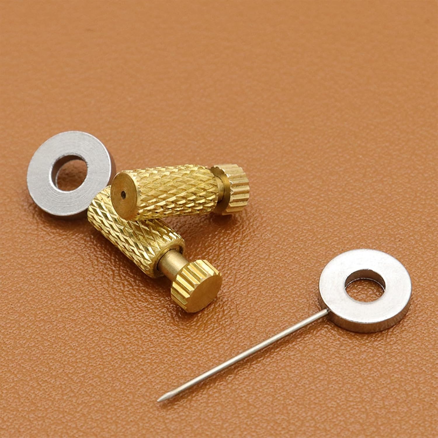 5pcs 봉합 위치 결정 바늘 Diy 수동 가죽 봉합  - Leatherwork Clamp 리뷰 및 가격