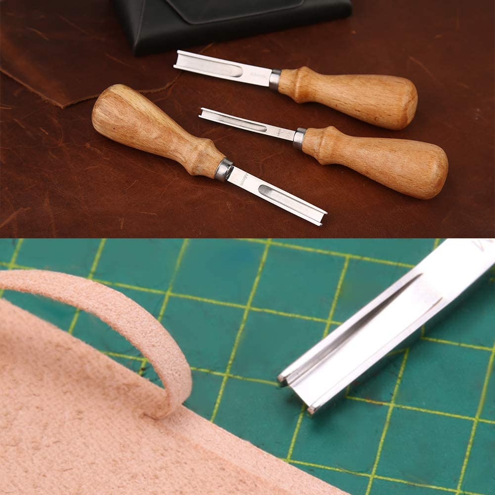 ABSJ-3 사이즈 가죽 모서리 베벨러 도구 4mm 6 - Leather Edge Beveler 리뷰 및 가격