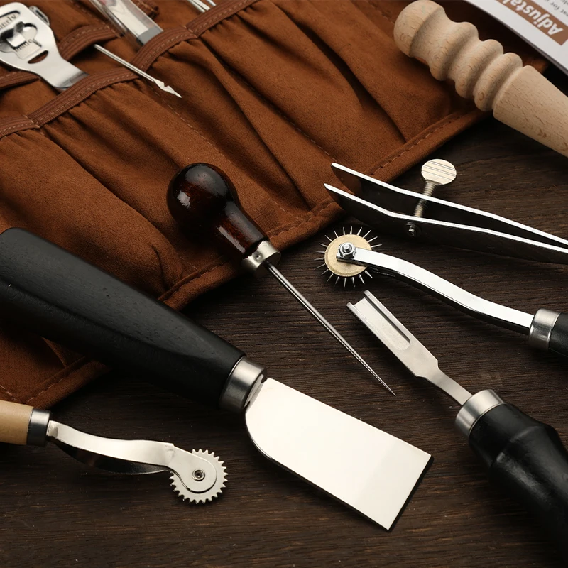 KRABALL 전문 가죽 공예 도구 키트 손 바느질 수 - Leatherwork Punch 리뷰 및 가격
