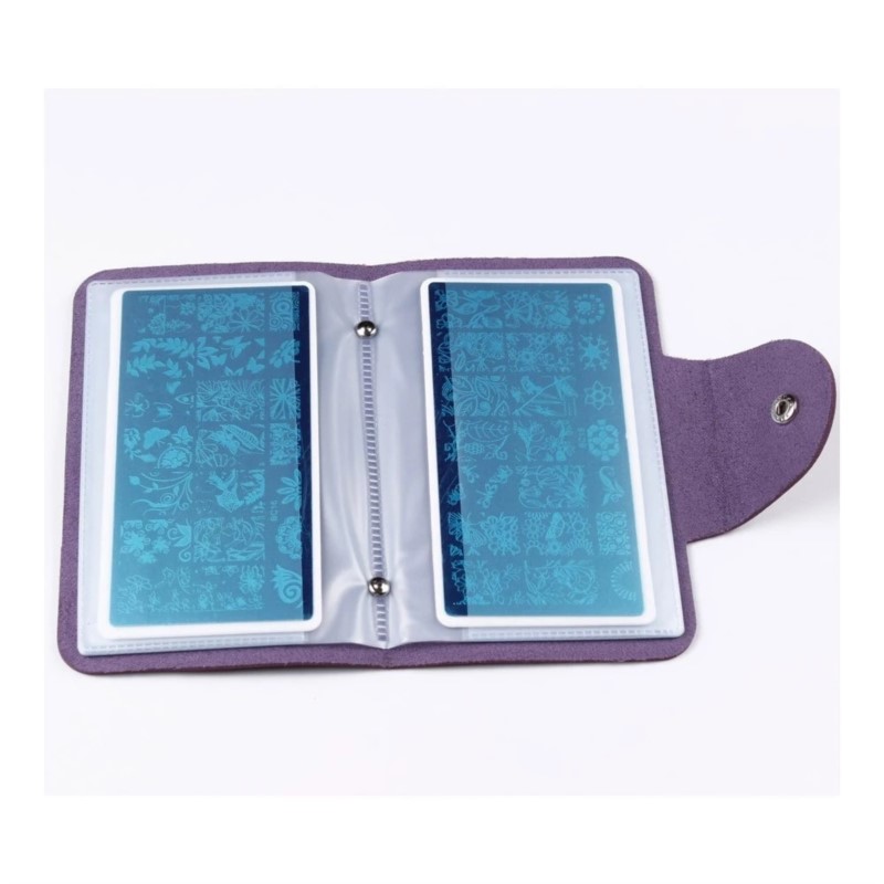 1Pcs 대형 직사각형 네일 아트 스탬핑 플레이트 홀더 - Leatherwork Embossing 리뷰 및 가격