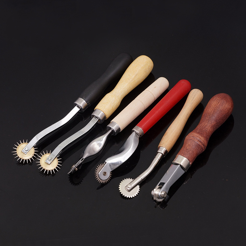 가죽 마킹 휠 스티칭 라인 마킹 휠 니들 포인트 트레이 - Leatherwork Needles 리뷰 및 가격