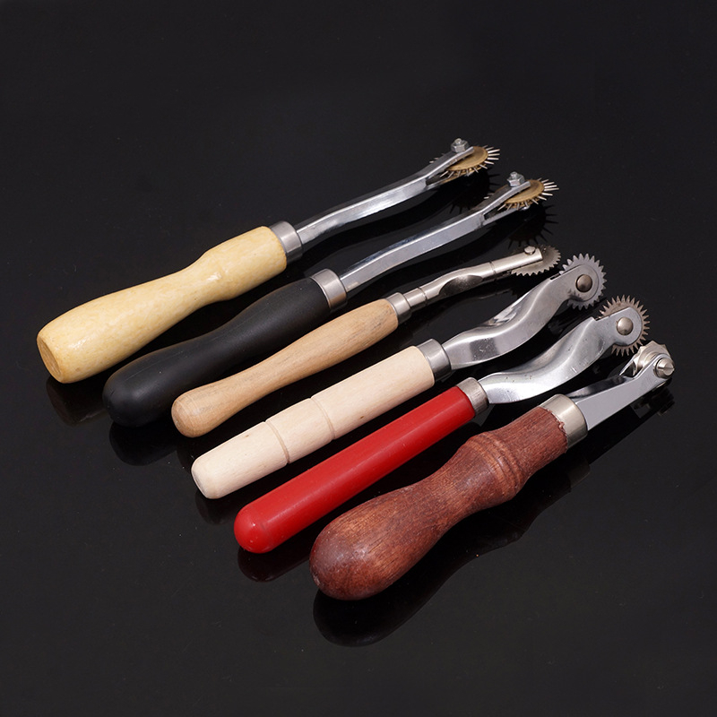 가죽 마킹 휠 스티칭 라인 마킹 휠 니들 포인트 트레이 - Leatherwork Needles 리뷰 및 가격